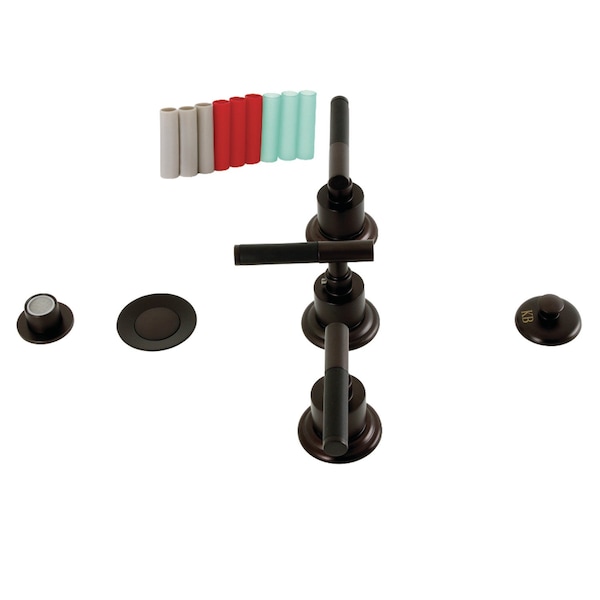 ThreeHandle Bidet Faucet, Oil Rubbed Bronze